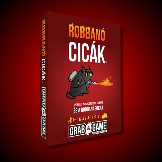 Robbanó cicák - mini társasjáték