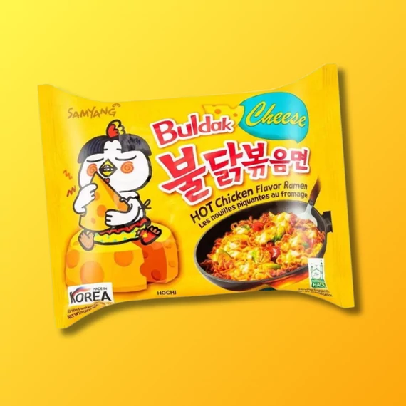 SamYang Buldak sajtos csípős csirke ízű ramen 140g