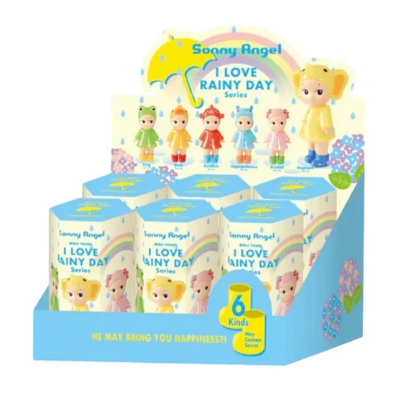 Eredeti Sonny Angel figura  - Imádom az esős napokat