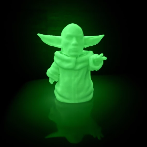 Sötétben világító Baby Rock Dwayne Johnson figura