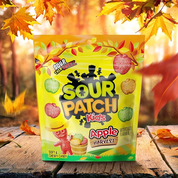 Sour Patch Kids Apple Harvest alma ízű gumicukor 102g