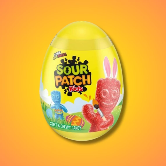 Sour Patch húsvéti meglepetés tojás gumicukorral 25g