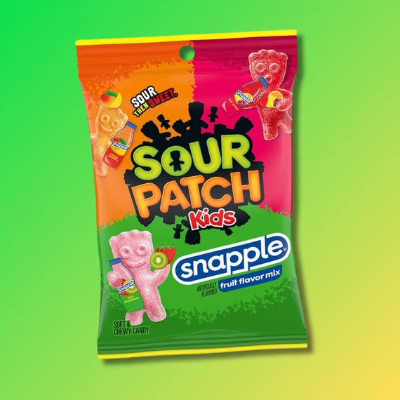 Sour Patch Kids snapple vegyes gyümölcs ízű gumicukor 102g