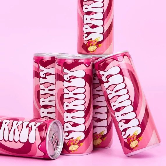 Sparkly Sárkánygyümölcs - Grapefruit ízű szénsavas üdítőital 250ml