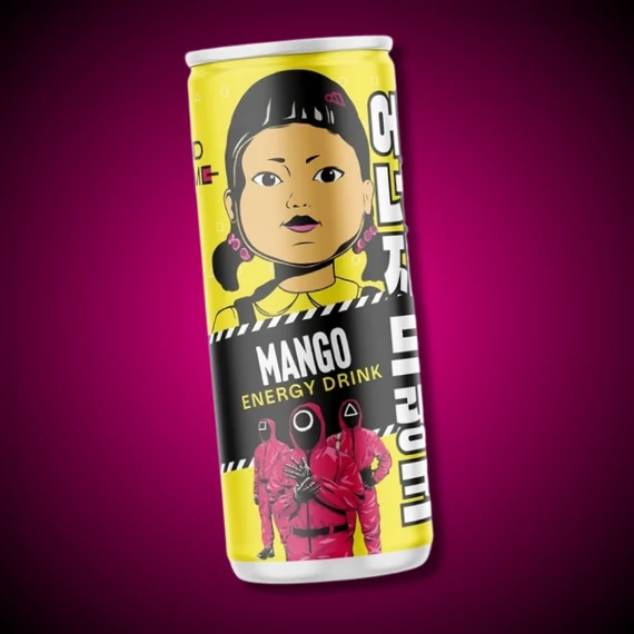 Squid Game mangó ízű energiaital 250ml
