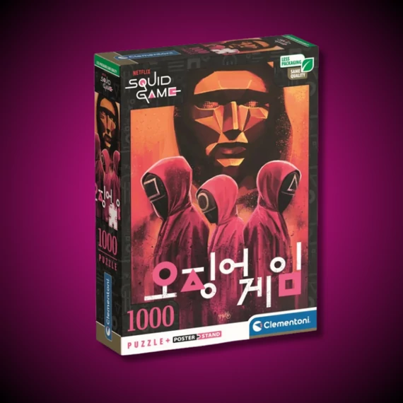 Squid Game Frontman puzzle ajándék poszterrel 1000db