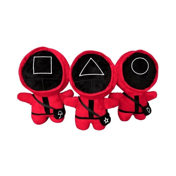 Squid Game őrök plüss 23cm