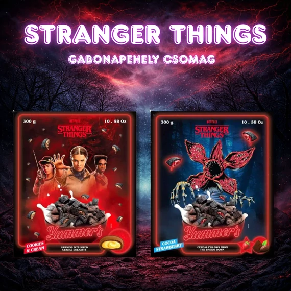 Stranger Things gabonapehely csomag  – limitált kiadás