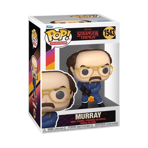 Funko POP! Television: Stranger Things - Murray figura #1543
