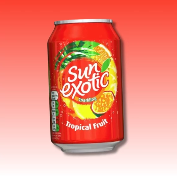 Sun Exotic Tropical Fruit trópusi gyümölcs ízű üdítő 330ml
