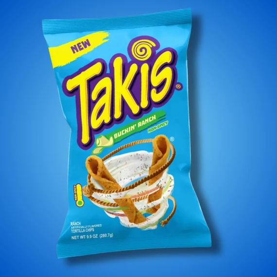 Takis Buckin Ranch saláta öntetes chips családi kiszerelés 280g