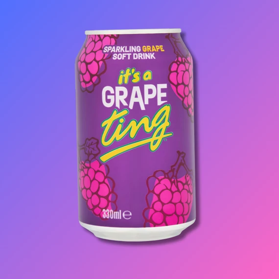 Ting Grape angol szőlő ízű szénsavas üdítő 330ml