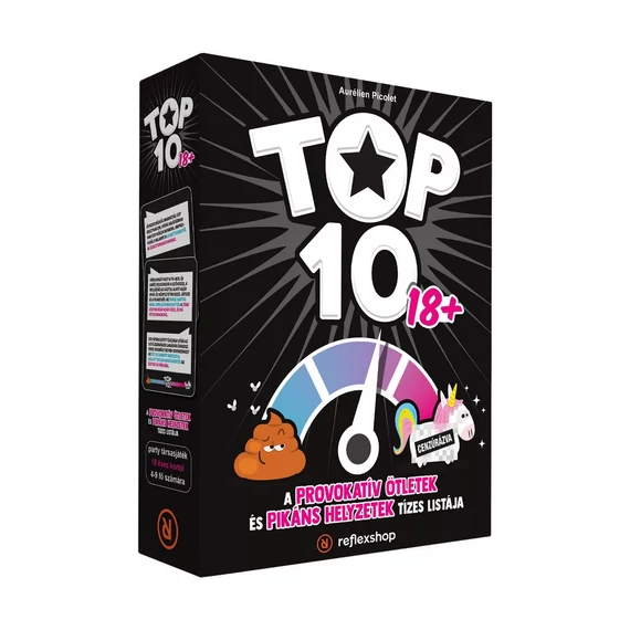 Top10 18+ társasjáték 