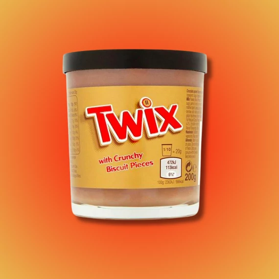 Twix kenhető karamellás krém keksz darabokkal 200g