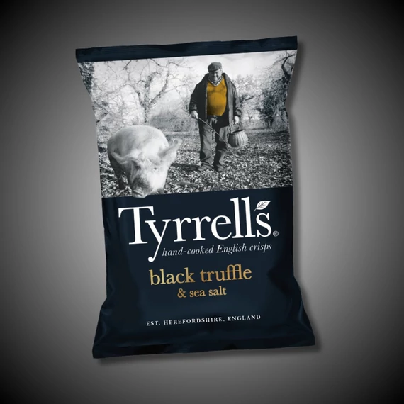 Tyrrells Szarvasgombás tengeri sós burgonyachips 135g