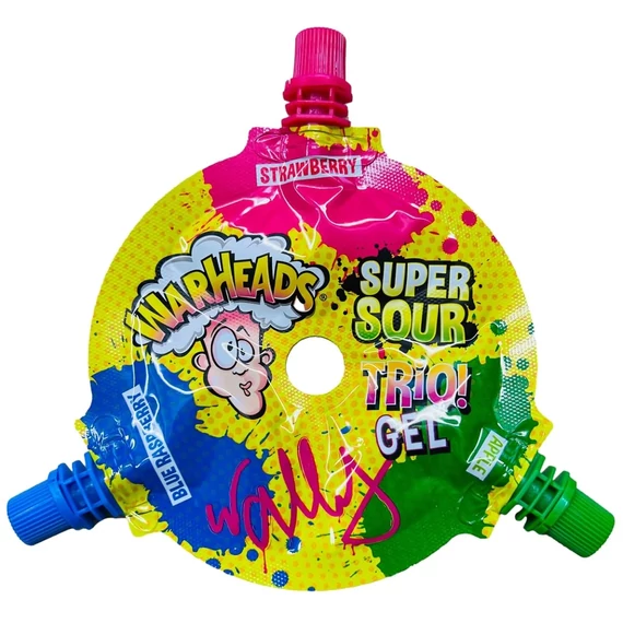 Warheads savanyú gél trió 51g