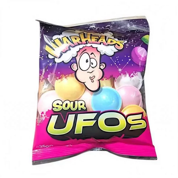 Warheads Sour Ufos savanyú ostya 35g