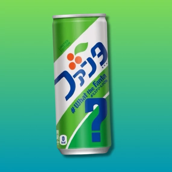 What the Fanta Retro Ázsiai rejtélyes ízű szénsavas üdítő 250ml