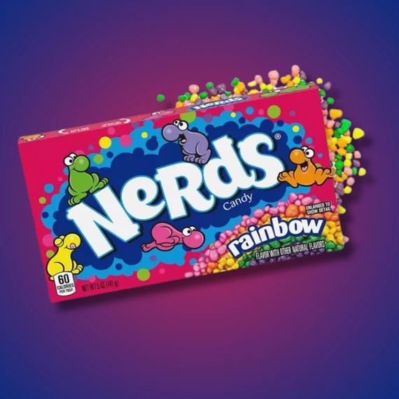 Wonka Nerds Szivárványos Cukorka 141g