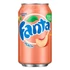 Kép 2/2 - Fanta Peach USA barack ízű üdítőital 355ml
