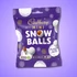 Kép 1/2 - Cadbury Mini Snow Balls csokihógolyók 80g