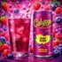 Kép 1/2 - Calypso Berry Bloom Zero cukormentes bogyósgyümölcs ízű limonádé 250ml