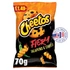 Kép 2/2 - Cheetos Fiery Jalapeno & Cheese csípős sajtos angol chips 70g