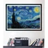 Kép 3/3 - Van Gogh Csillagos éj puzzle ajándék poszterrel 1000db