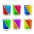 Kép 5/6 - Twister Shot Glasses - A dupla feles pohár készlet 5db