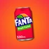 Kép 1/3 - Fanta Fruit Twist UK vegyes gyümölcs ízű szénsavas üdítőital 330ml