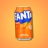 Kép 1/2 - Fanta USA narancs ízű amerikai üdítőital 355ml