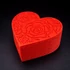 Kép 3/3 - Valentin napi szív formájú Ferrero tartó doboz + 4 db Ferrero Roche 50g