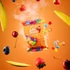 Kép 1/5 - Hot Chip Jelly Beans csípős gyümölcs ízű drazsé cukorkák 60g