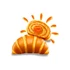 Kép 2/2 - Kinder Kornetti Olasz barackkrémmel töltött Croissant családi kiszerelés 252g