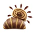 Kép 2/3 - Kinder Kornetti Olasz csokoládéval töltött Croissant családi kiszerelés 252g