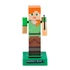 Kép 2/5 - Minecraft Alex napelemes figura