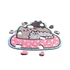 Kép 5/8 - Pusheen fa puzzle 130db