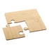 Kép 2/4 - Puzzle poháralátét szett - 4 db