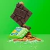 Kép 2/3 - Tonys Chocolonely Dark Almond Sea Salt mandulás tengeri sós étcsokoládé 180g