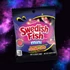 Kép 1/2 - Swedish Fish Mini Glow Up eper-görögdinnye ízű világítós gumicukor 87g