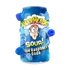 Kép 2/2 - Warheads Sour Blue Raspberry Soda áfonya ízű savanyú üdítőital 355ml