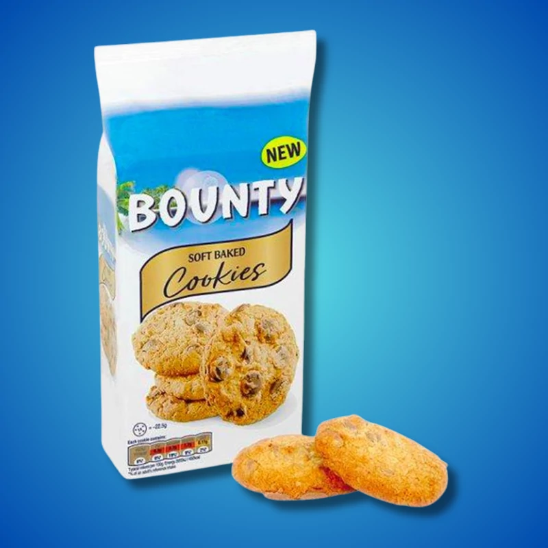 Bounty Soft Baked Cookies puha keksz 180g