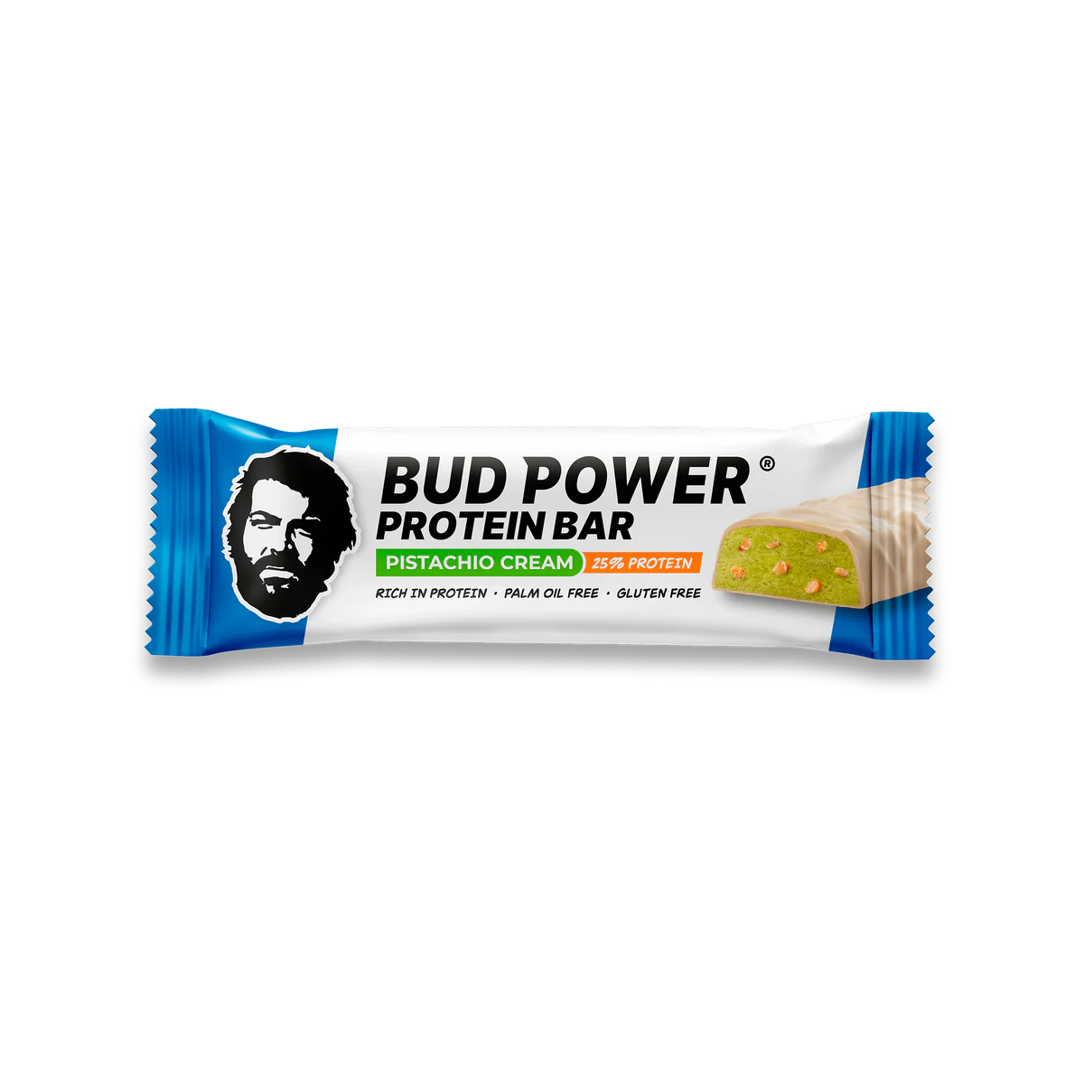 Bud Spencer olasz pisztácia krémes crispy protein csokoládé szelet 45g