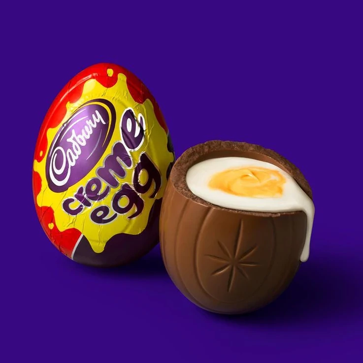Cadbury Creme Egg tejcsokoládés angol csokitojás krémmel töltve 40g