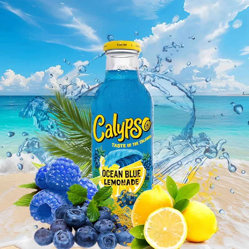 Calypso Ocean Blue áfonyás limonádé 473ml