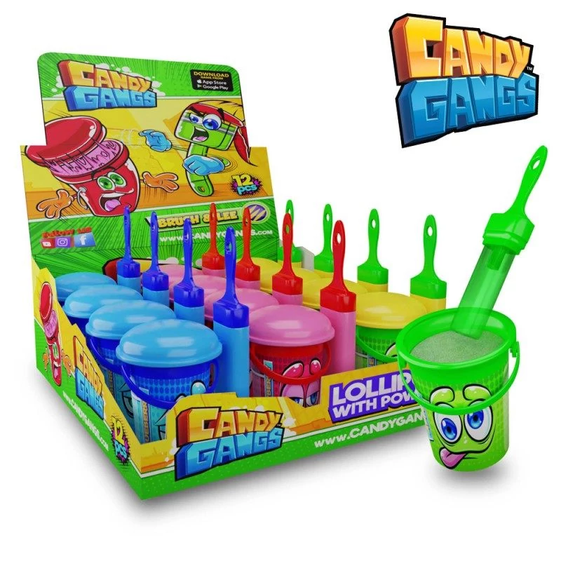 Candy Gangs nyelvfestős nyalóka 30g