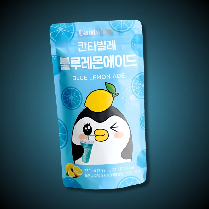 Cantabile Kék Limonádé ízű gyümölcsös koreai ital 230ml