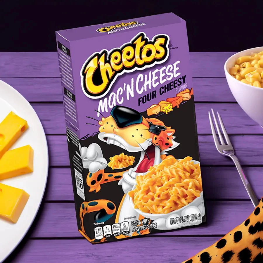 Cheetos Mac and Cheese négysajtos ízű tészta 170g