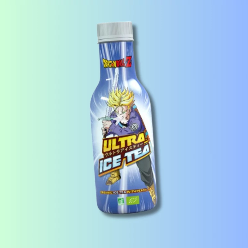 Ultra Ice Tea Dragon Ball Super Trunks fehértea és őszibarack ízű tea 500ml