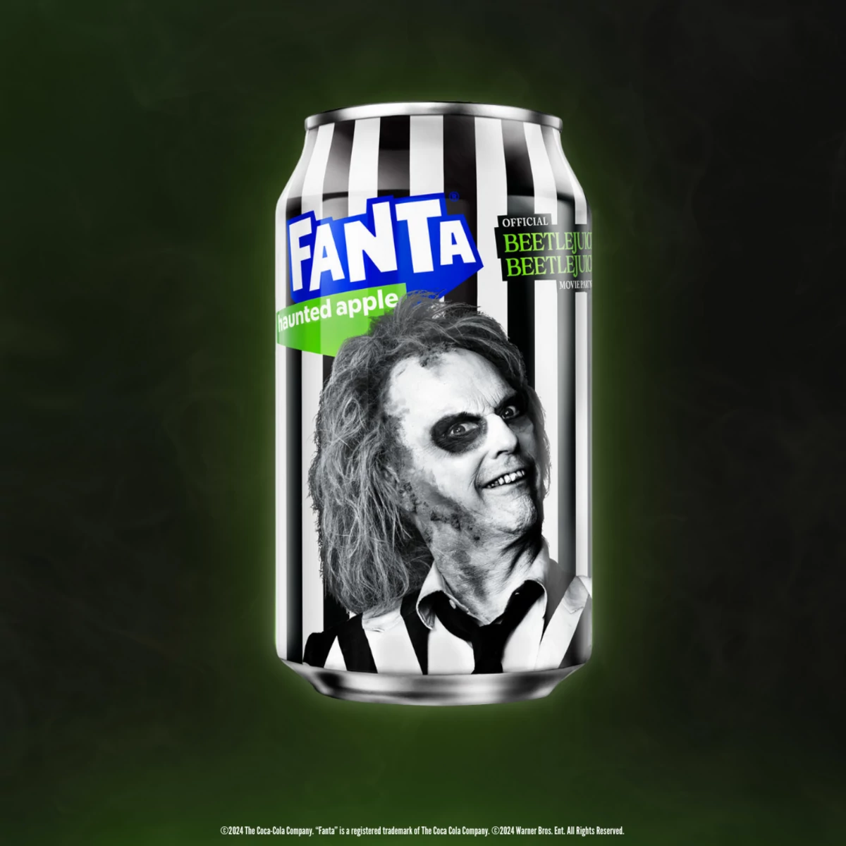 Fanta Afterlife Beetlejuice amerikai alma ízű limitált szénsavas üdítőital 355ml